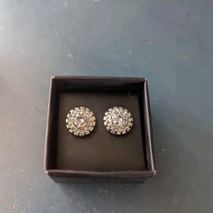 Elegant Silver Stud Earrings